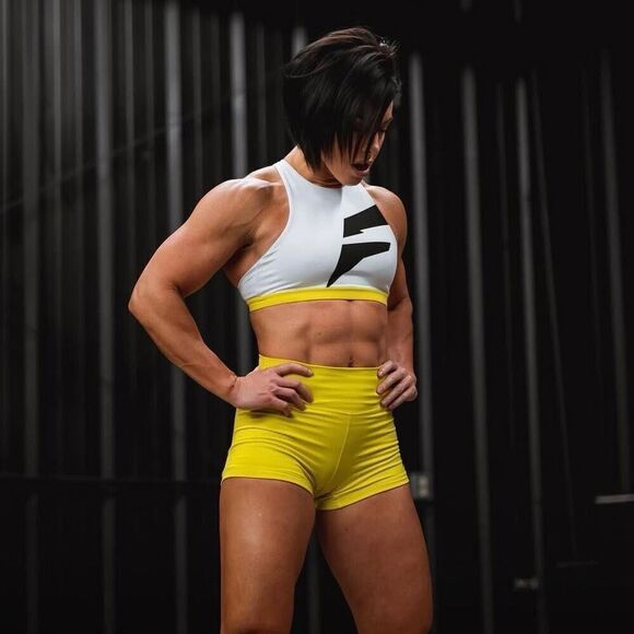 Flag Nor Fail Vivid V2 shorts size small lime yellow green new with tags - Picture 10 of 11